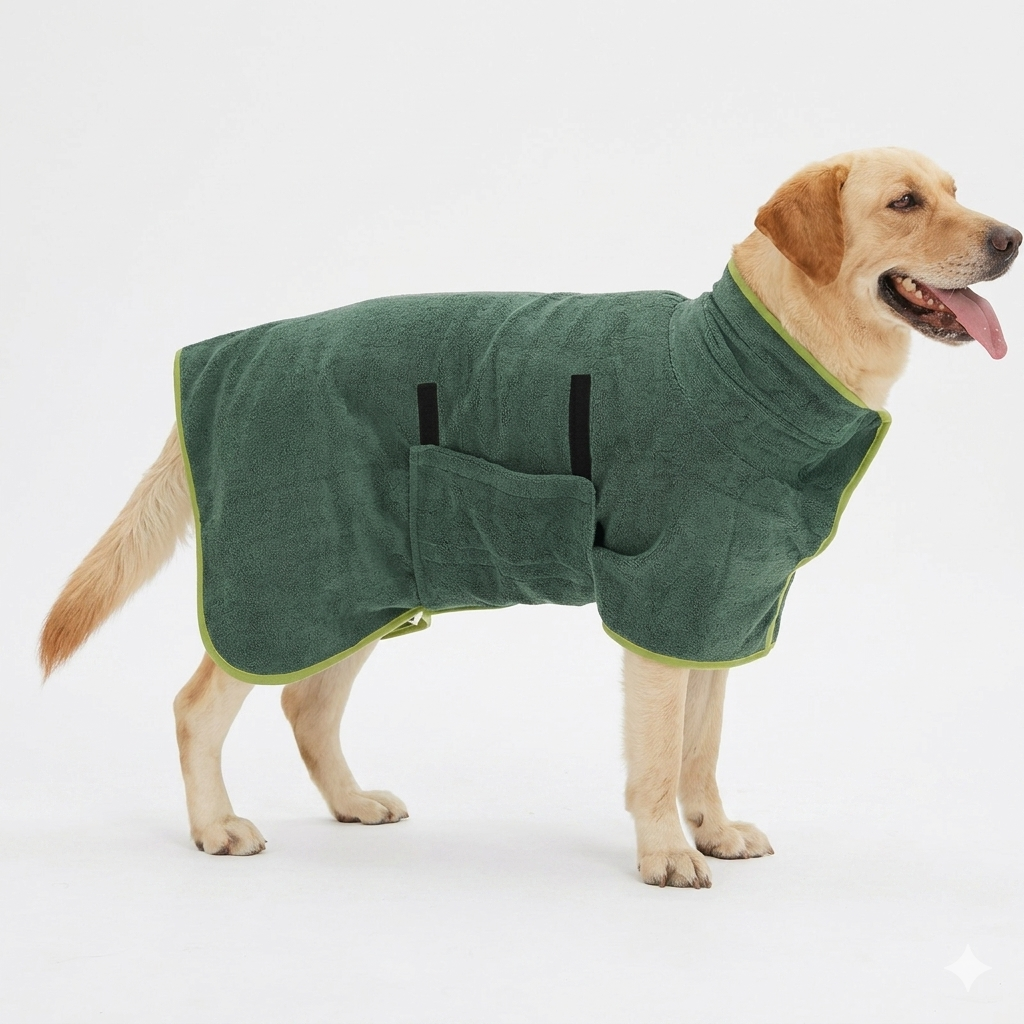 Quick Dry Pet Bathrobe